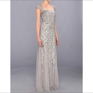 Adrianna Papell beaded dress